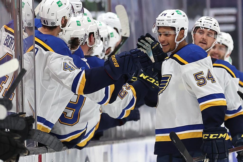 Joshua’s goal in NHL debut helps Blues upend Ducks
