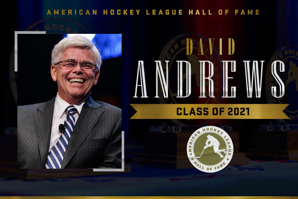 Andrews named to AHL Hall of Fame Class of 2021