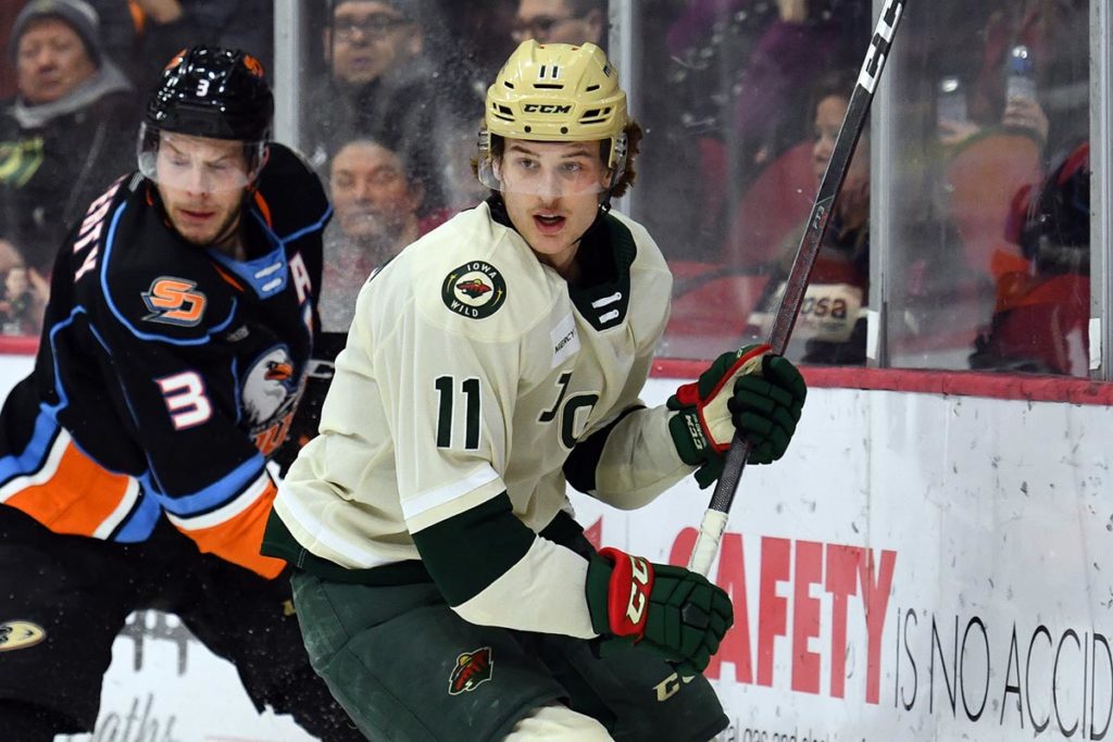 Wild’s Beckman grateful for familial support