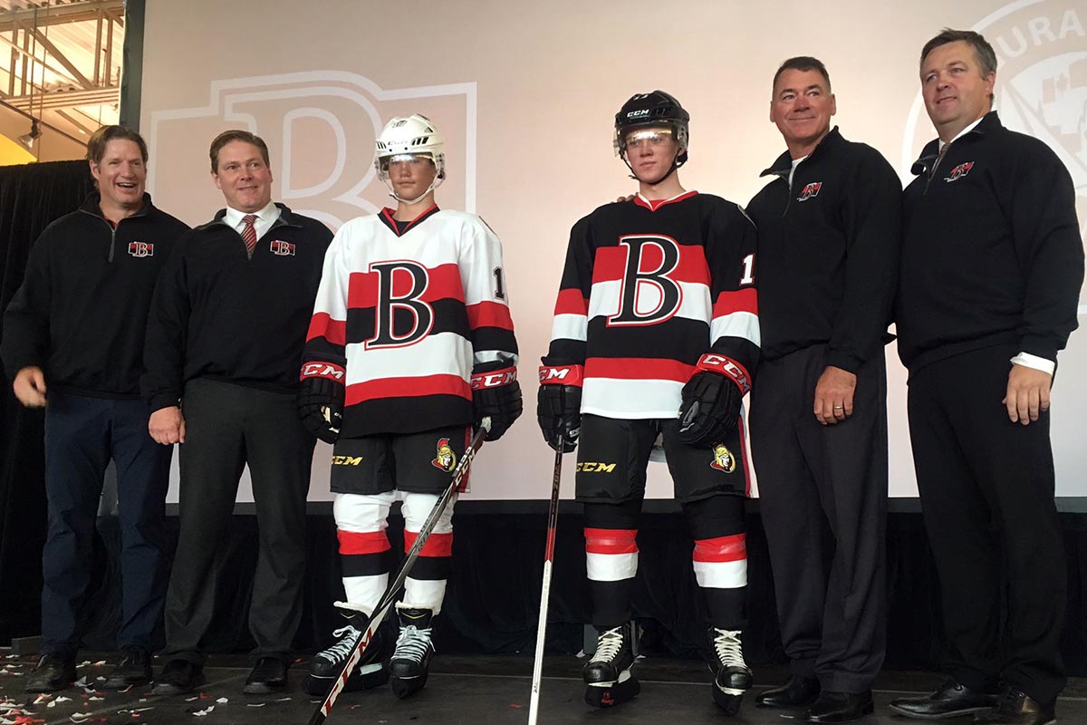 AHL Report Headlines  Belleville Senators Inaugural Jerseys