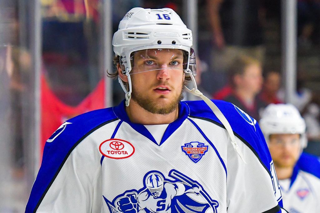 Lightning re-sign McGinn | TheAHL.com | The American Hockey League