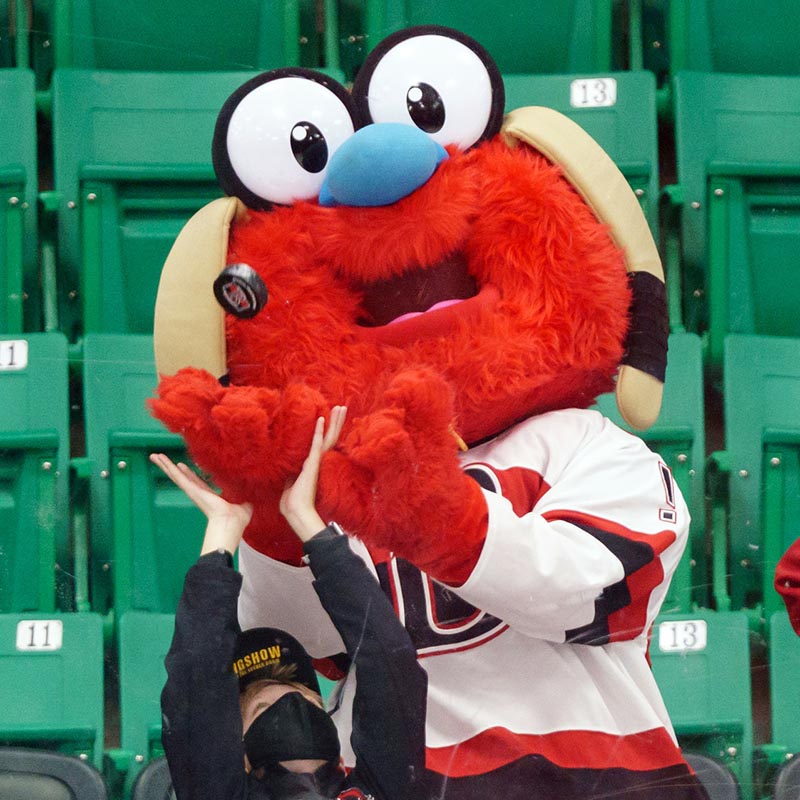 AHL Mascot Tux Answers The Ellen Degeneres Show Dance Dare 
