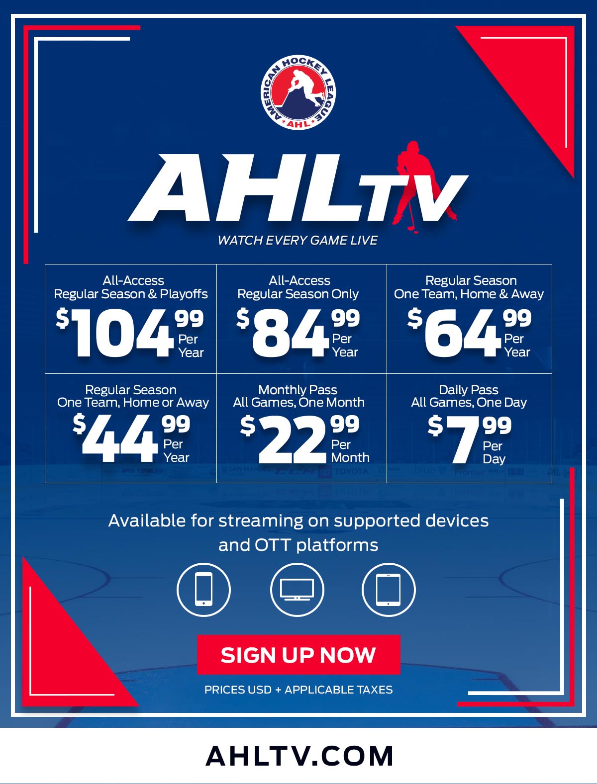 AHLTV freeview set for opening weekend TheAHL The American Hockey League