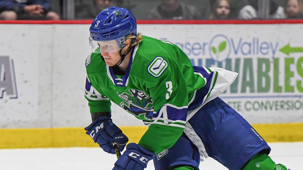 Rathbone gearing up for exciting stretch run with Canucks