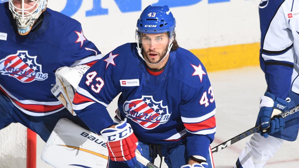 Bartkowski happy to be back on the ice with Amerks | TheAHL.com | The ...