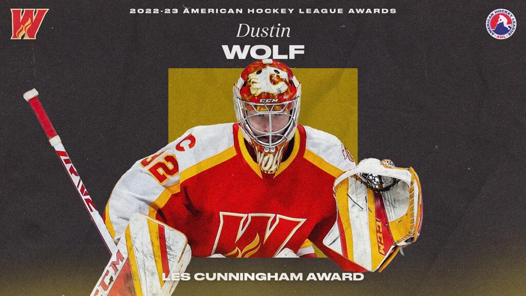 Wolf adds one more award, voted AHL MVP