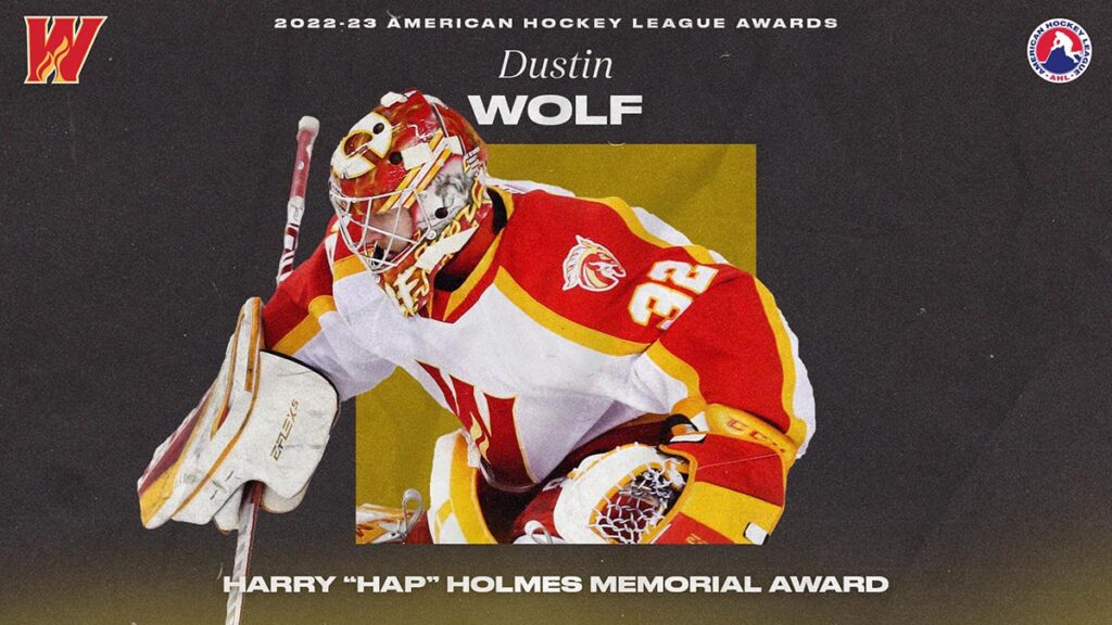 Wranglers’ Wolf wins Hap Holmes Award
