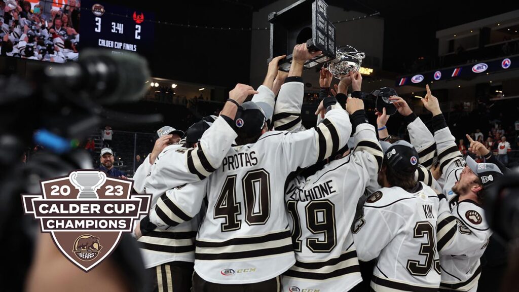 And the NEW AHL Champions of the world. The Hershey Bears!!!! : r/ahl