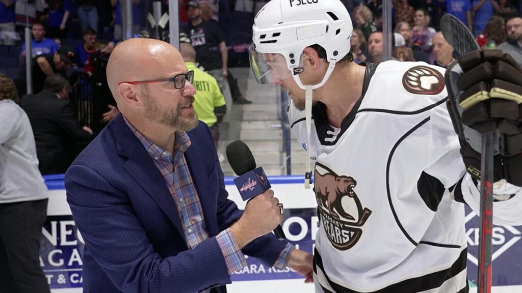 Hershey bears down, takes OT win in Game 3