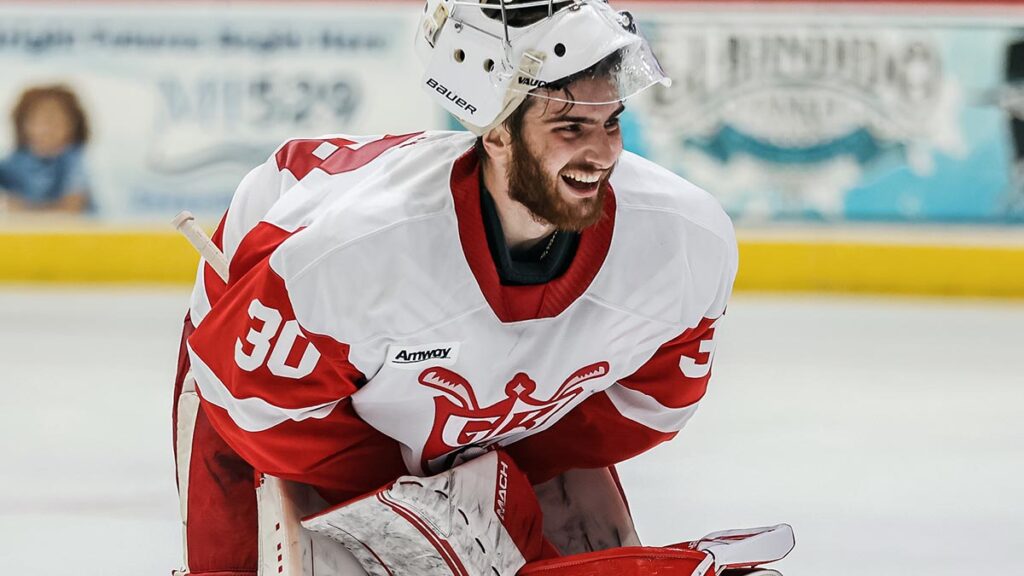 Red Wings counting on Cossa to take next step with Griffins