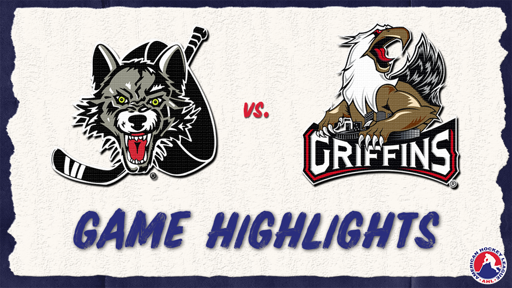 Friday Wolves Wolves vs. Griffins | Mar. 8, 2024 | TheAHL.com | The American Hockey ...