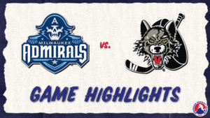 Admirals vs. Wolves | Nov. 19, 2023