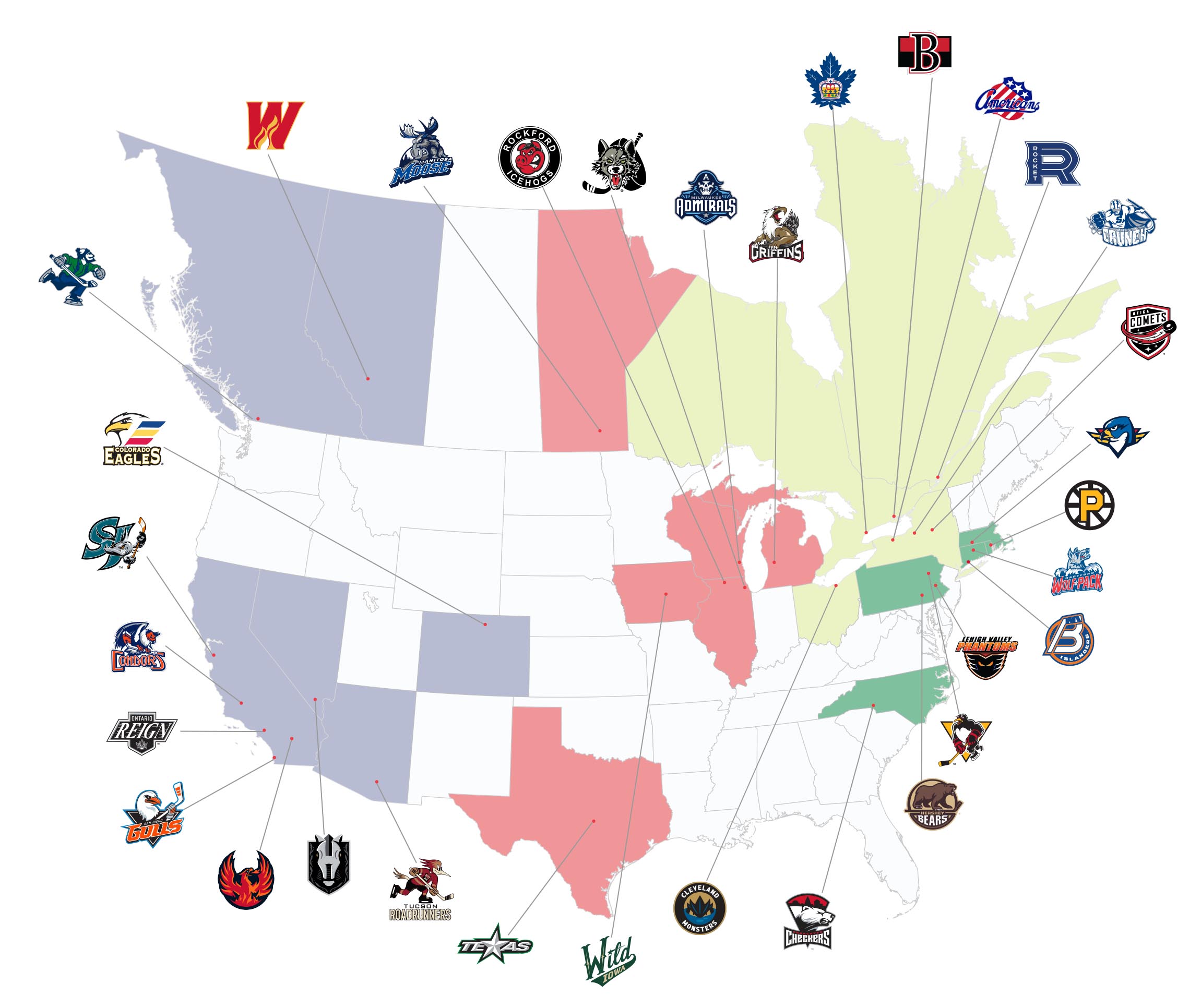 Can You Find Every NHL Team on a Map? 