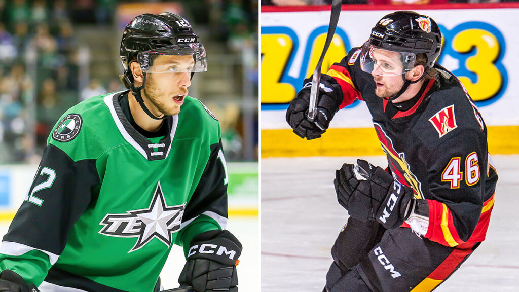 Dallas, Calgary swap AHL forwards