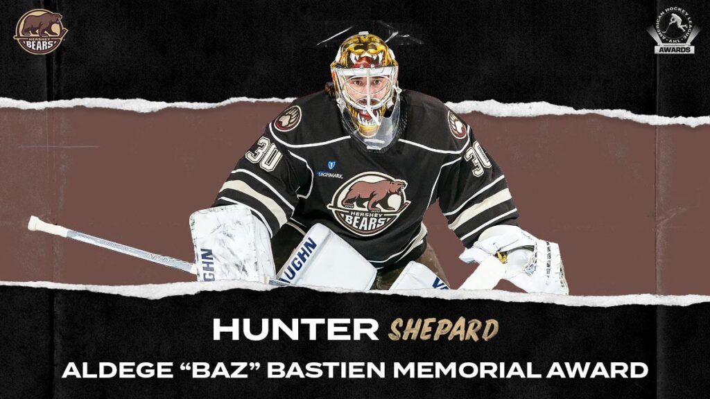 Bears’ Shepard voted AHL’s outstanding goaltender