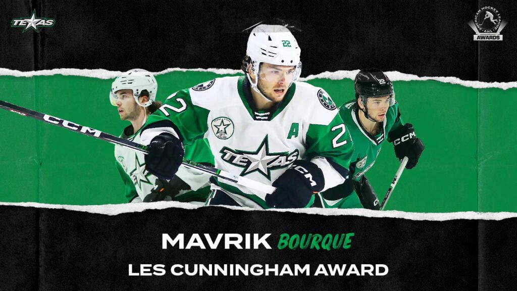 Stars’ Bourque voted 2023-24 AHL MVP