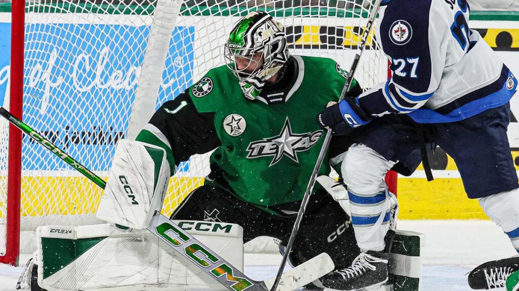 Poirier perfect as Stars sweep away Moose