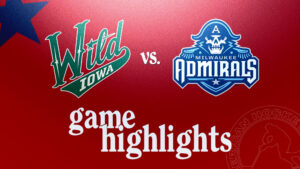 Wild vs. Admirals | Dec. 13, 2024