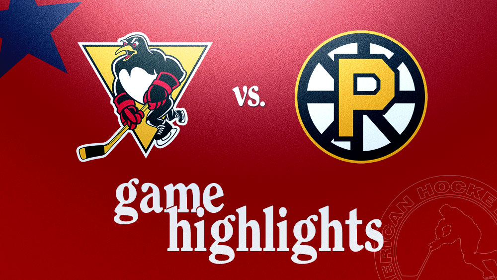 Penguins vs. Bruins Feb. 23, 2025 The American Hockey