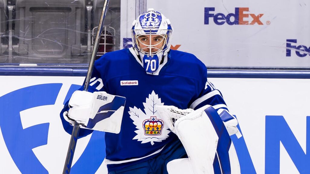 Akhtyamov’s emergence bolsters Leafs’ goaltending depth