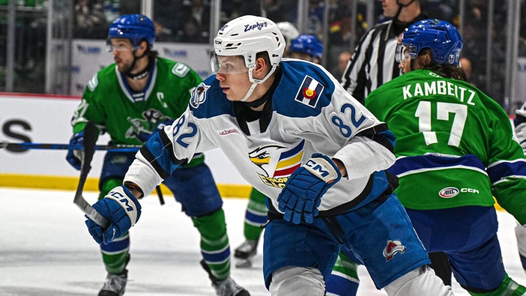 Ivan chasing Calder Cup with Eagles, permanent spot with Avs