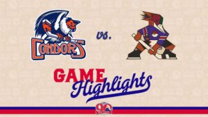 Condors vs. Roadrunners | Dec. 12, 2025