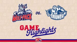 Wolf Pack vs. Crunch | Dec. 13, 2025