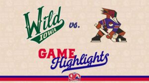Wild vs. Roadrunners | Jan. 9, 2026