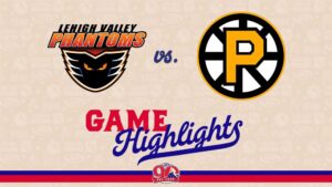 Phantoms vs. Bruins | Nov. 21, 2025