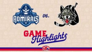 Admirals vs. Wolves | Dec. 5, 2025