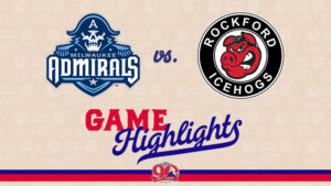 Admirals vs. IceHogs | Nov. 8, 2025