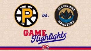 Bruins vs. Monsters | Nov. 7, 2025