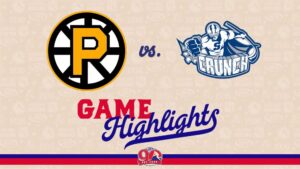 Bruins vs. Crunch | Apr. 3, 2026