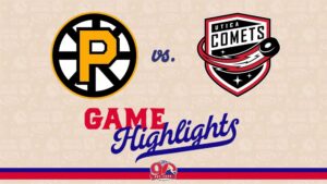 Bruins vs. Comets | Mar. 20, 2026