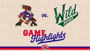 Roadrunners vs. Wild | Nov. 2, 2025