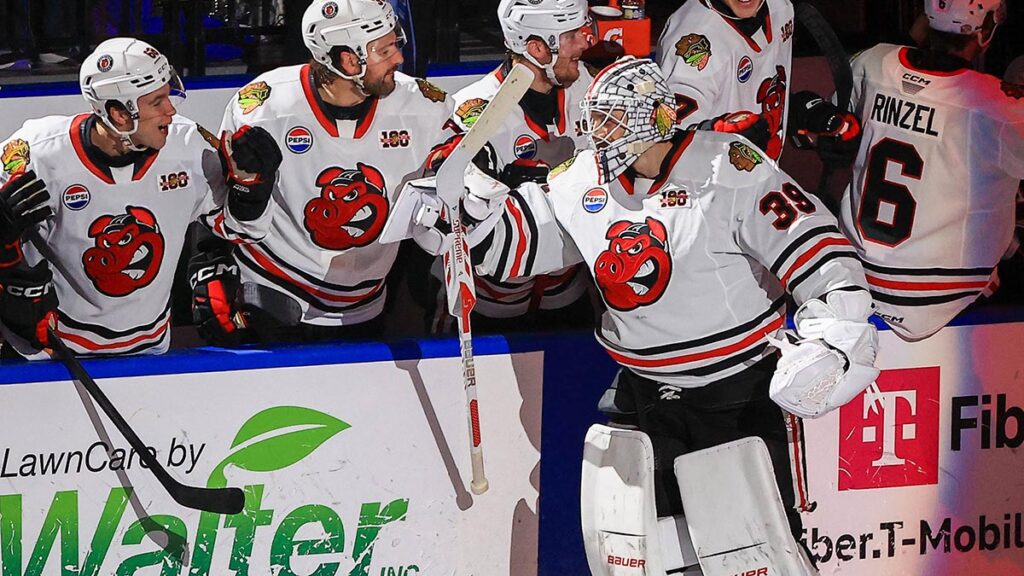Brossoit scores for IceHogs | TheAHL.com