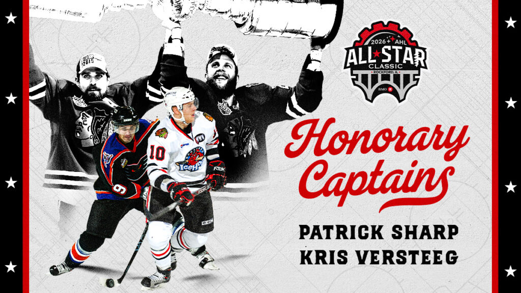 Sharp, Versteeg named All-Star Classic honorary captains | TheAHL.com