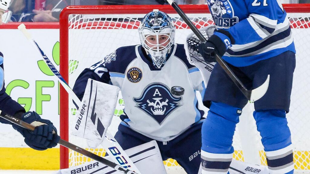 Murray (42 saves) shuts down Moose in Game 1