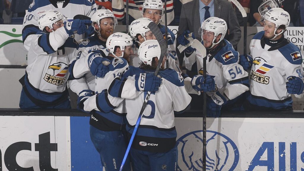 The Eagles hit seven runs to take a 3-2 series lead TheAHL.com