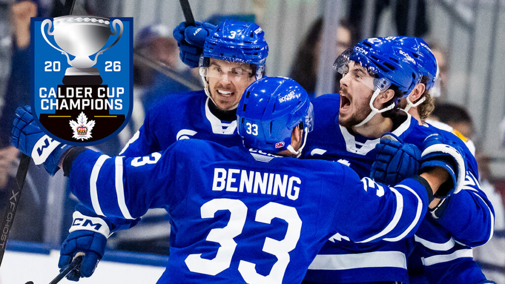 Just Mar-velous! Marlies win Calder Trophy | TheAHL.com